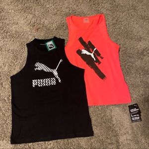 ❤️NWT! 2 Woman’s Puma Tank Tops